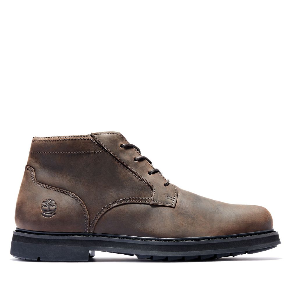 Botas de Seguridad Timberland Hombre Squall Canyon Waterproof Marrones Oscuro - Chile VWS-963541